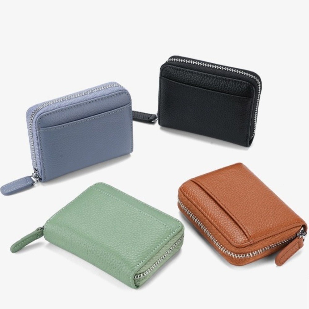 Index Card Holder - Dompet Kartu Kulit Sapi Lapisan Atas