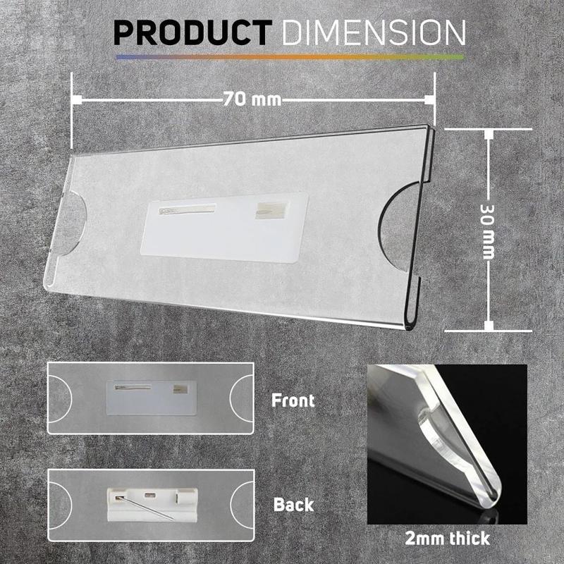 Penjepit Bros Peniti Pengaman  - Index Card Holder ulasan dan harga