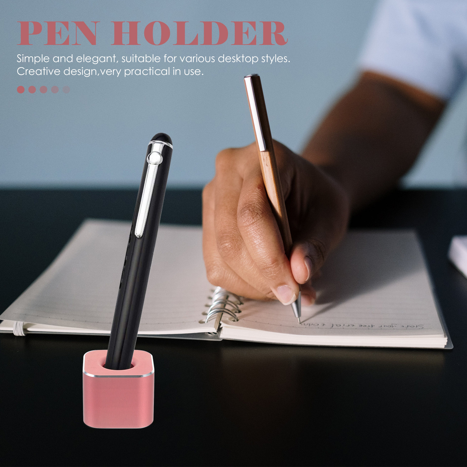 Tempat Pena Logam Paduan Alumi - Pen Rest Single ulasan dan harga