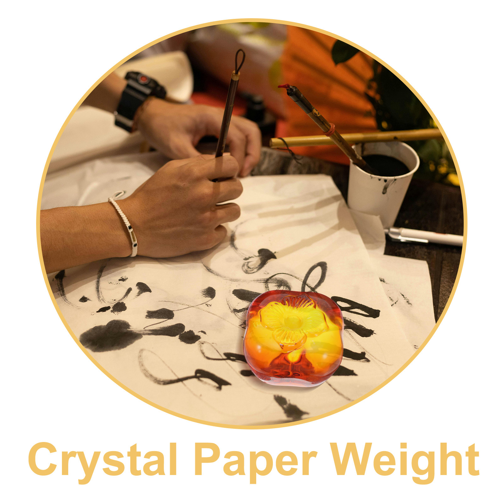 Pemberat Kertas Kaca Berbentuk - Book Weight Glass ulasan dan harga