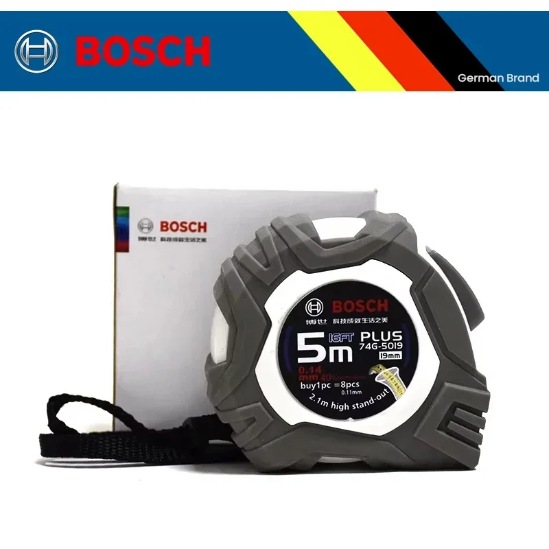 Pita Ukur Bosch, Penggaris Ret - Tape Dispenser Weighted ulasan dan harga